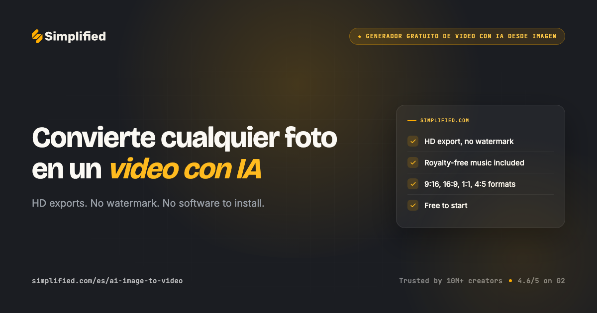Generador gratuito de video con IA desde imagen | Sin marca de agua ...